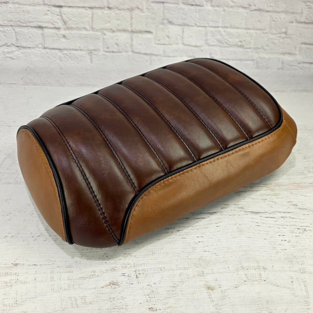 Honda Ruckus Brown Two Tone Padded Tuck and Roll Seat Cover