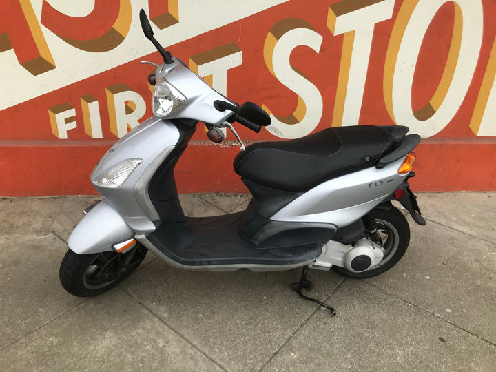 READY TO SHIP!  Piaggio Fly Matte Black Seat Cover 50 - 150