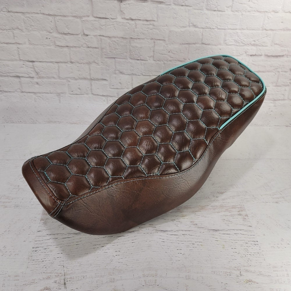 Honda Grom Seat Cover MSX125 HEXAGON Honeycomb - Handmade