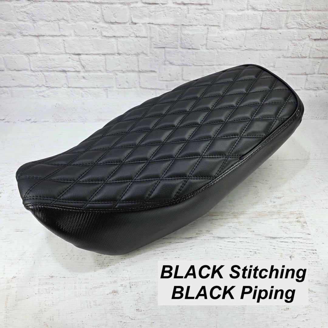 READY TO SHIP! 2022 - 2026 Honda Grom Double Diamond Seat Cover with Piping