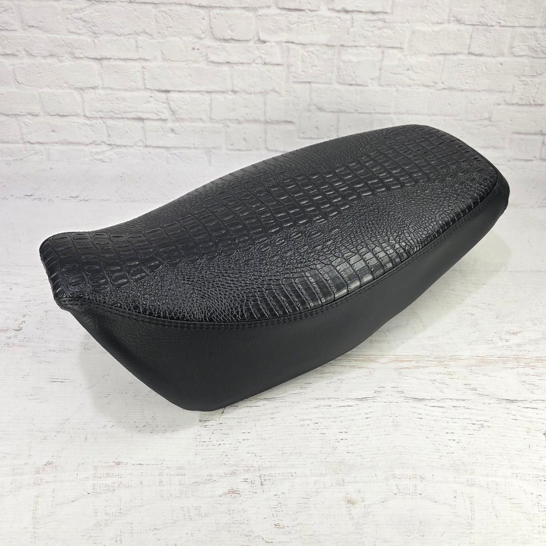 Honda Grom Black Croc GATOR Seat Cover Waterproof