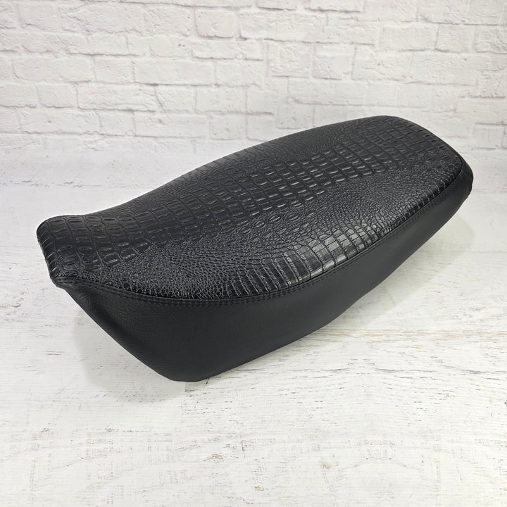 Honda Grom Black Croc GATOR Seat Cover Waterproof