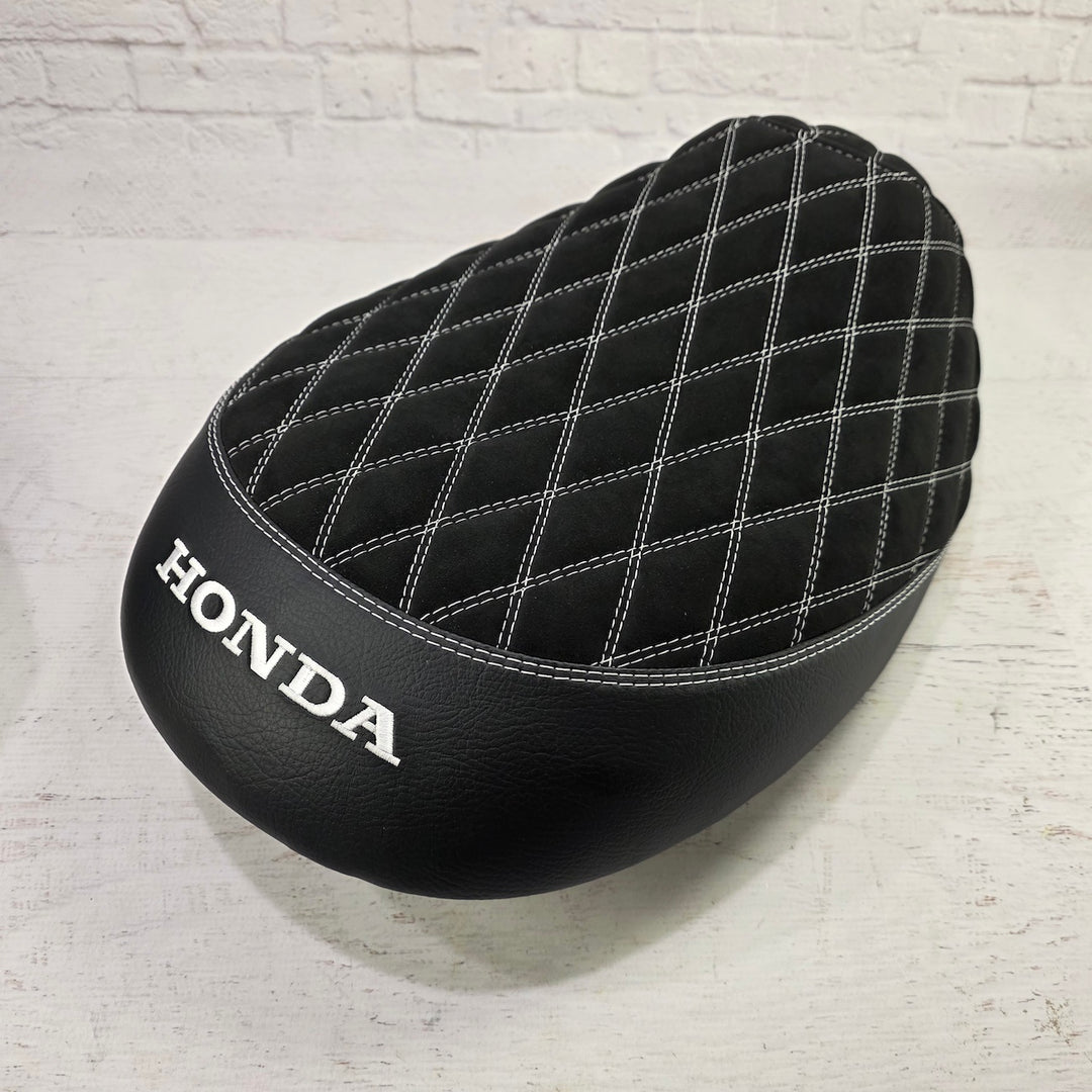 Honda Metropolitan Alcantara® Suede Diamond Seat Cover Handmade