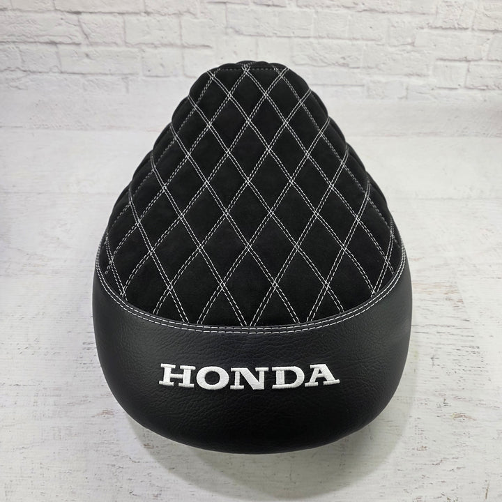 Honda Metropolitan Alcantara® Suede Diamond Seat Cover Handmade