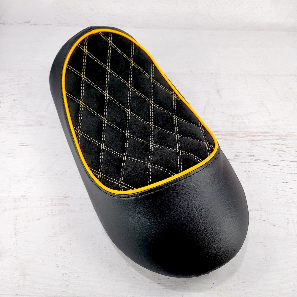 Honda Monkey KITACO Alcantara® Suede Diamond Seat Cover