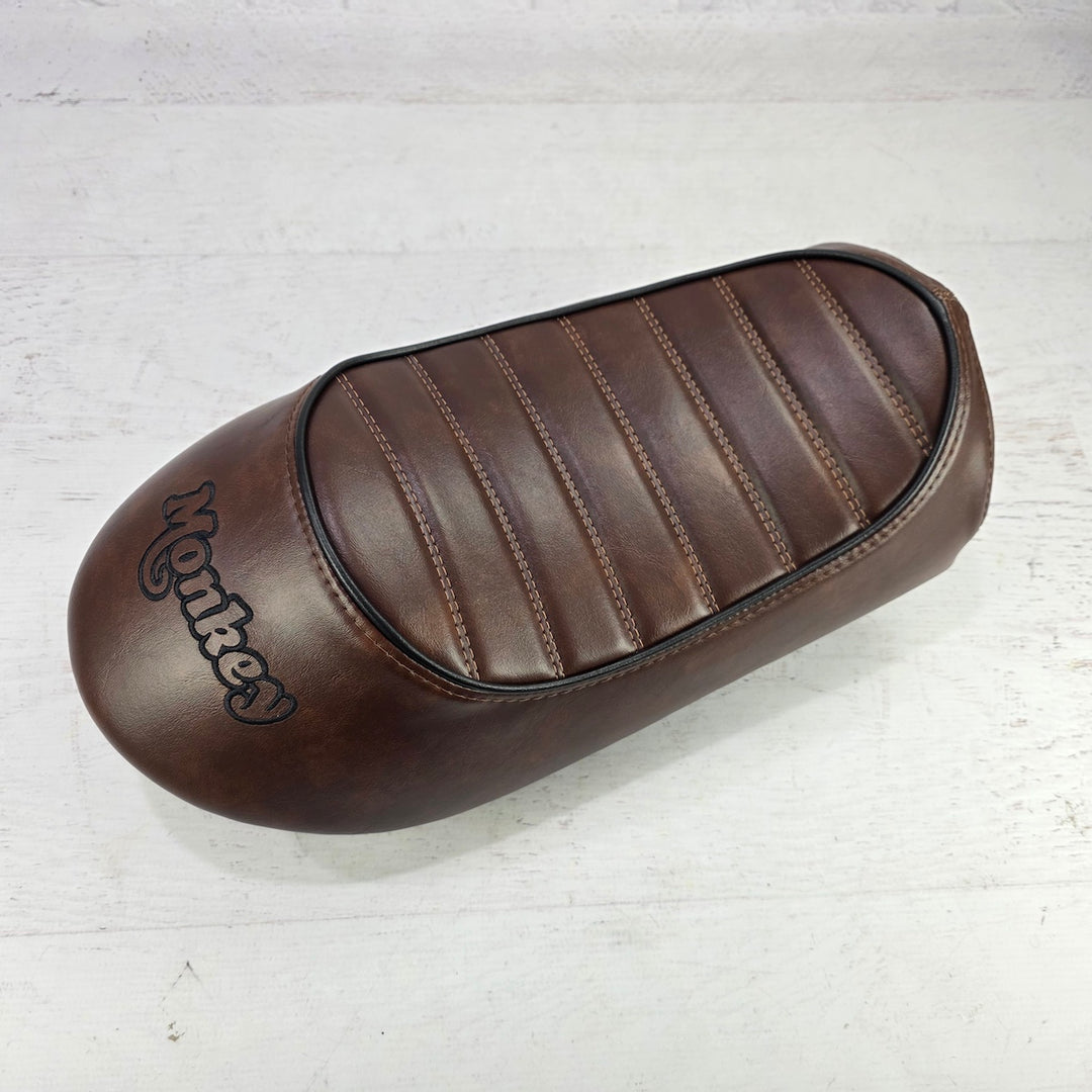 Honda Monkey KITACO Seat Cover - Whiskey Tuck and Roll