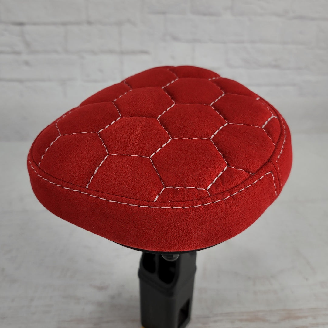 Honda Motocompacto Alcantara® Suede Hexagon Honeycomb Seat Cover Handmade