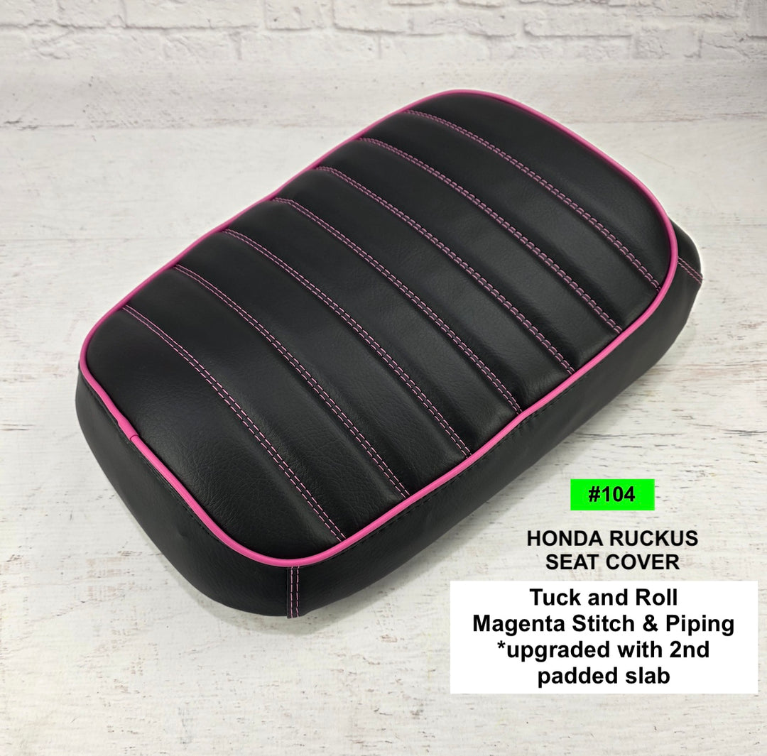 CHEEKY SECRET STASH Honda Ruckus Seat Covers - READY TO SHIP