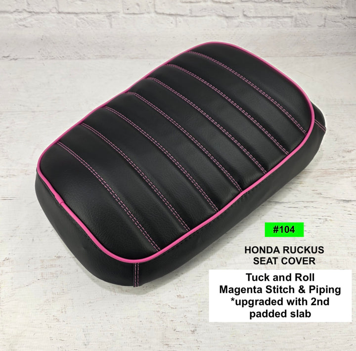 CHEEKY SECRET STASH Honda Ruckus Seat Covers - READY TO SHIP