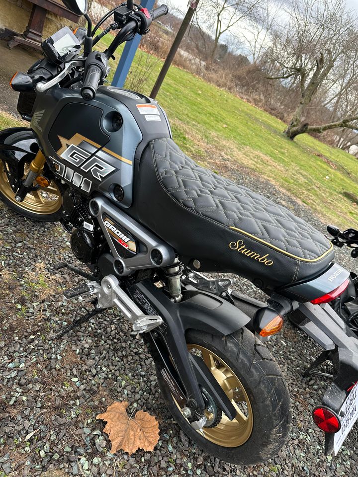 Honda Grom Seat Cover MSX125 Diamond Wave Seat Cover