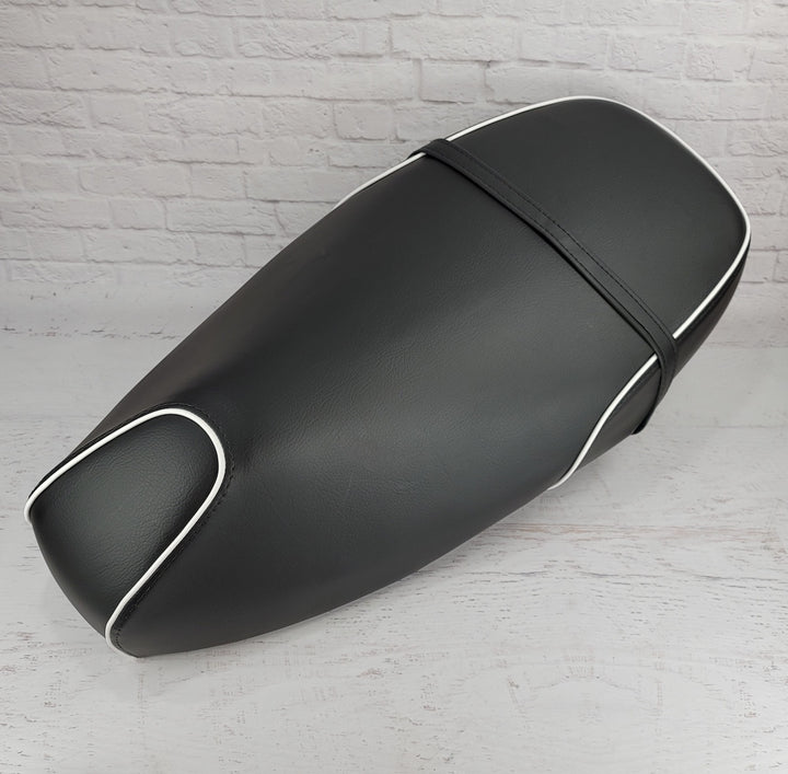 Vespa GT200 Granturismo GT 200 Black with Piping Seat Cover