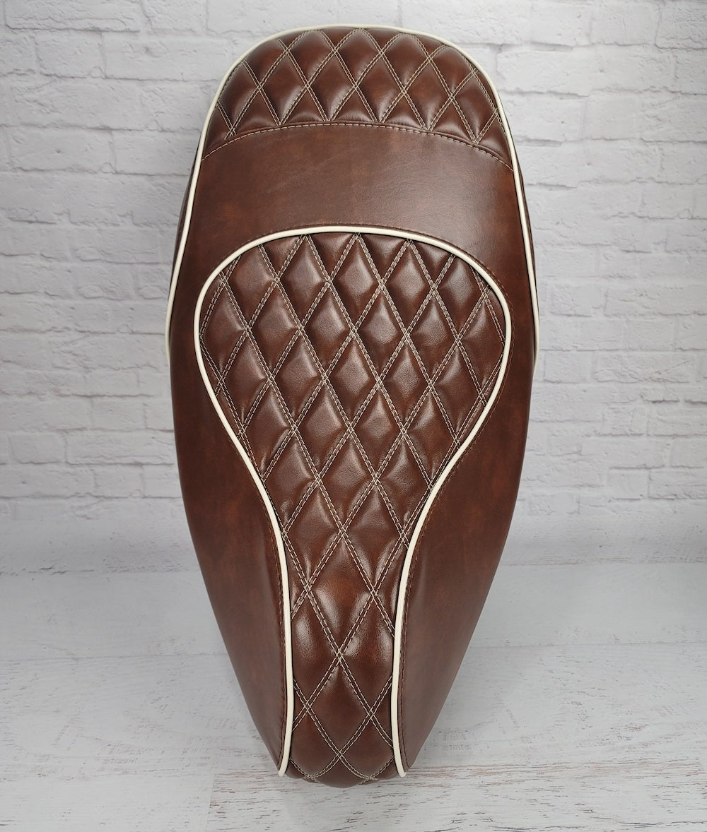 Vespa Sprint / Primavera 50 - 150 Diamond Brown Seat Cover