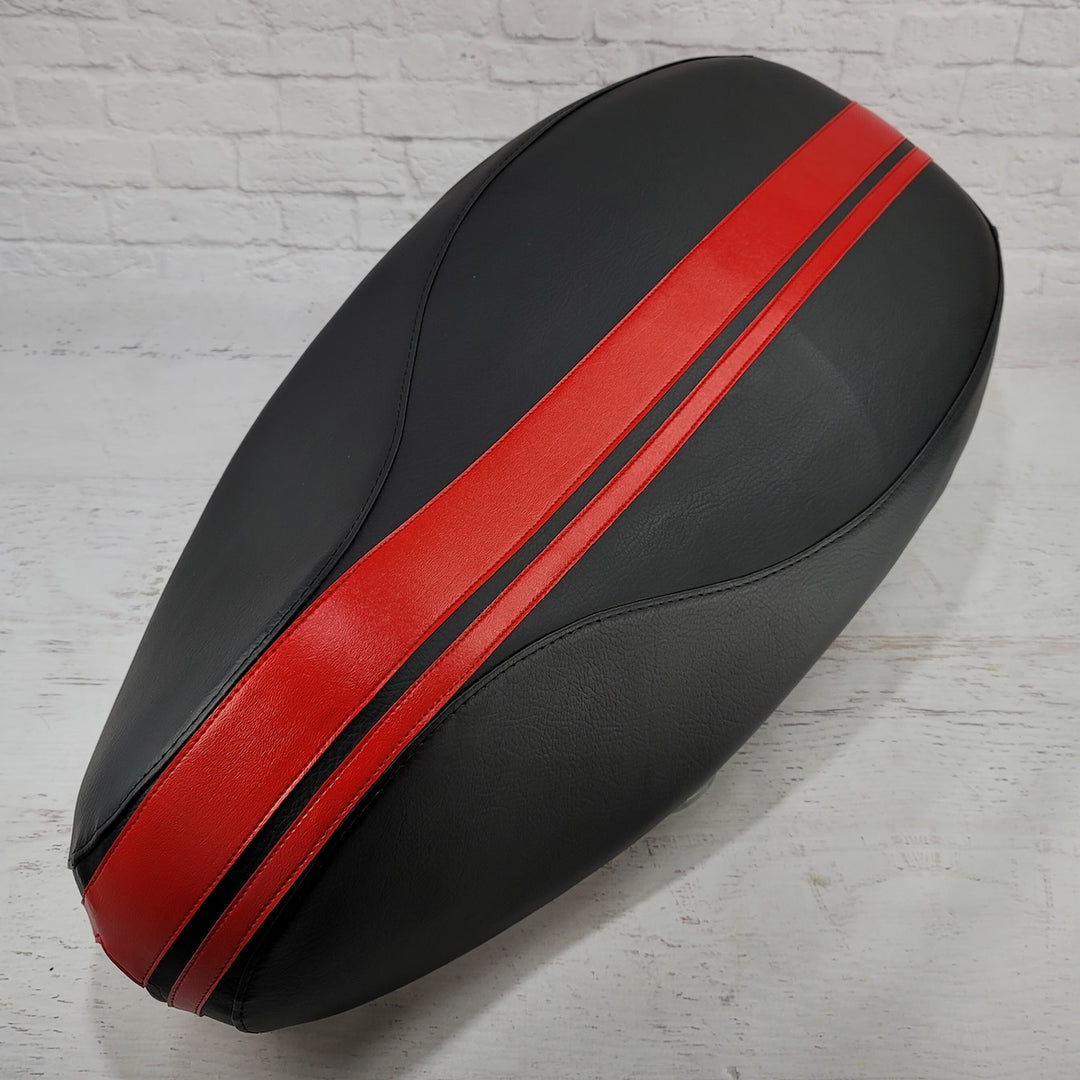 Vespa Primavera Sprint Dual Racing Stripe Scooter Seat Cover