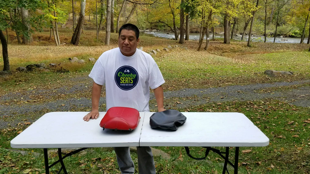 CHEEKY SECRET STASH Honda Ruckus Seat Covers - READY TO SHIP