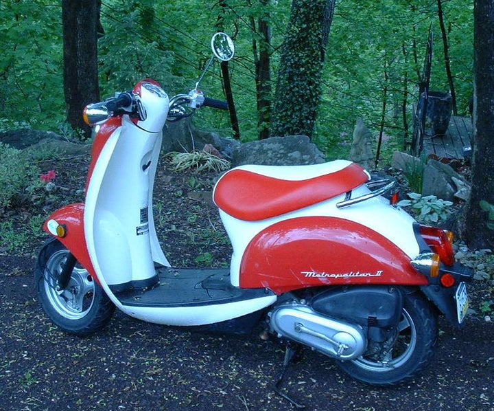 READY TO SHIP! Honda Metropolitan CH50 Classic Two Tone Seat Cover 2002 - 2011